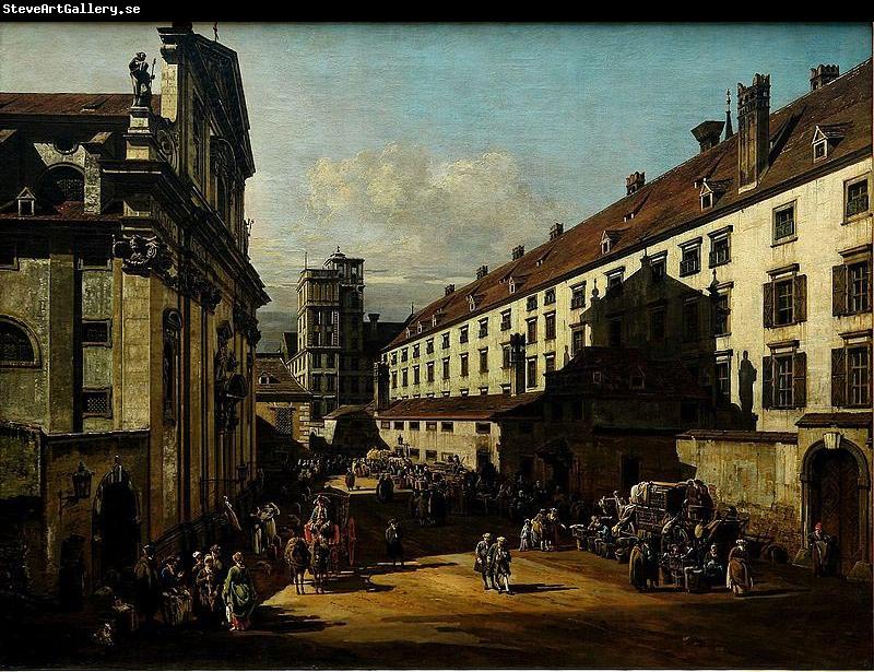 Bernardo Bellotto Die Dominikanerkirche in Wien